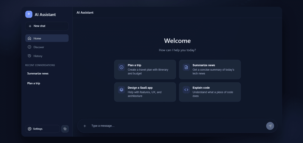 AI Chatbot with Persistent Chats screenshot 4