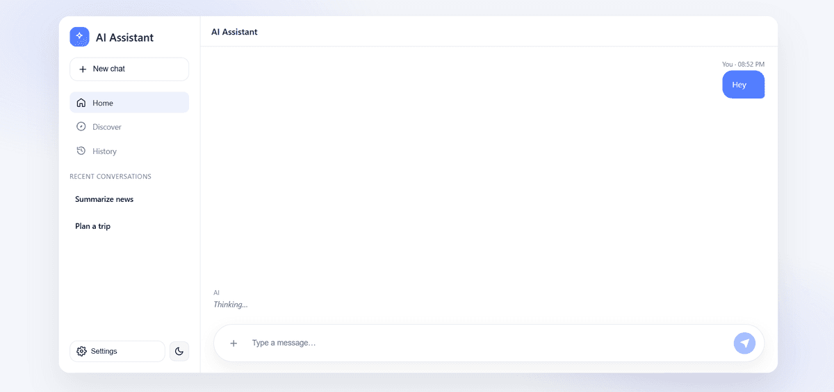 AI Chatbot with Persistent Chats screenshot 5