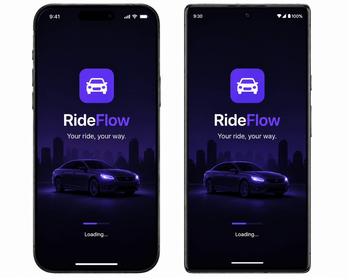 RideFlow — On-Demand Cab Booking App