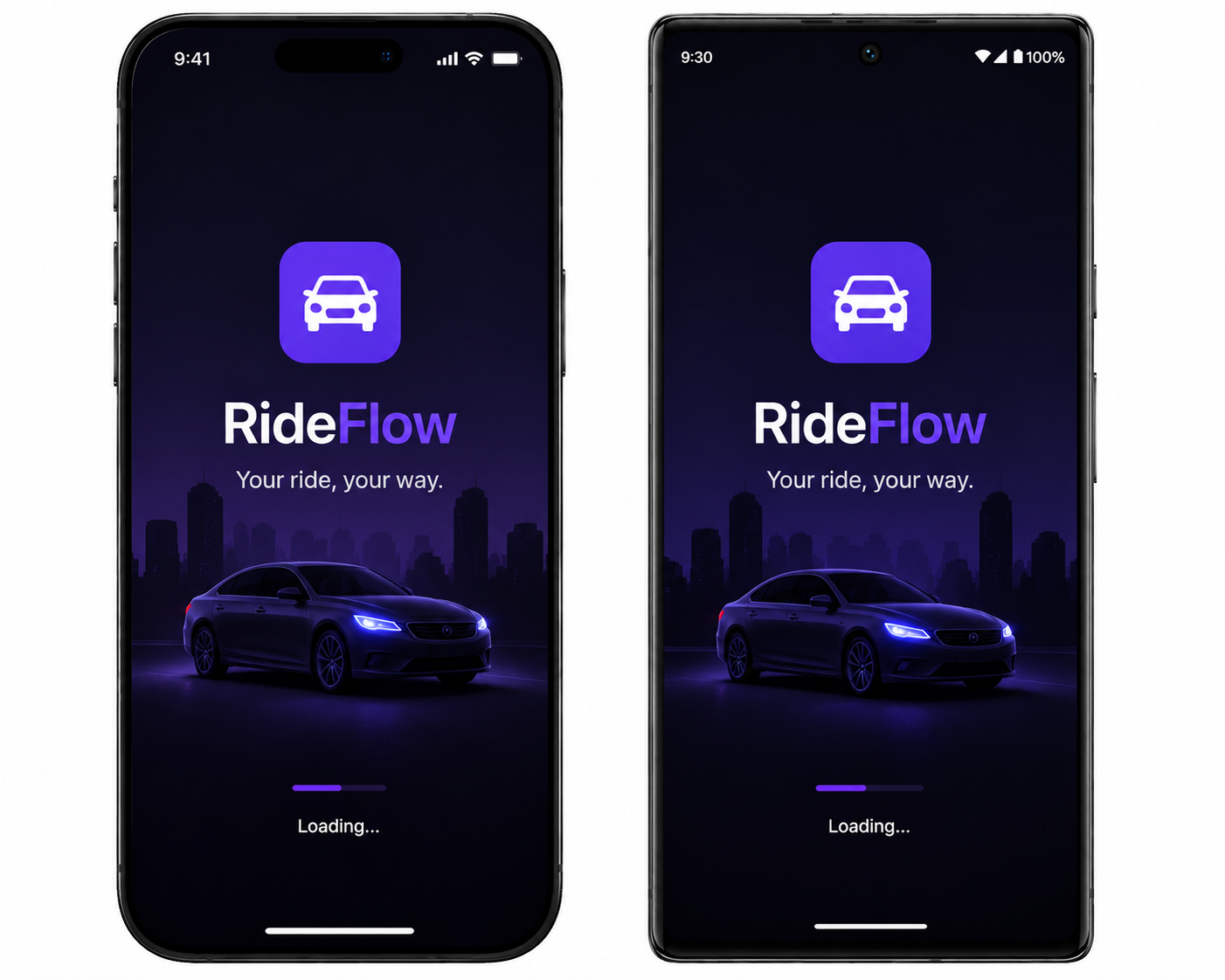RideFlow — On-Demand Cab Booking App